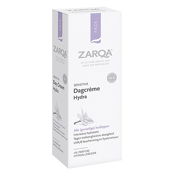 Zarqa Dagcreme Hydra 50ml gevoelige, droge huid