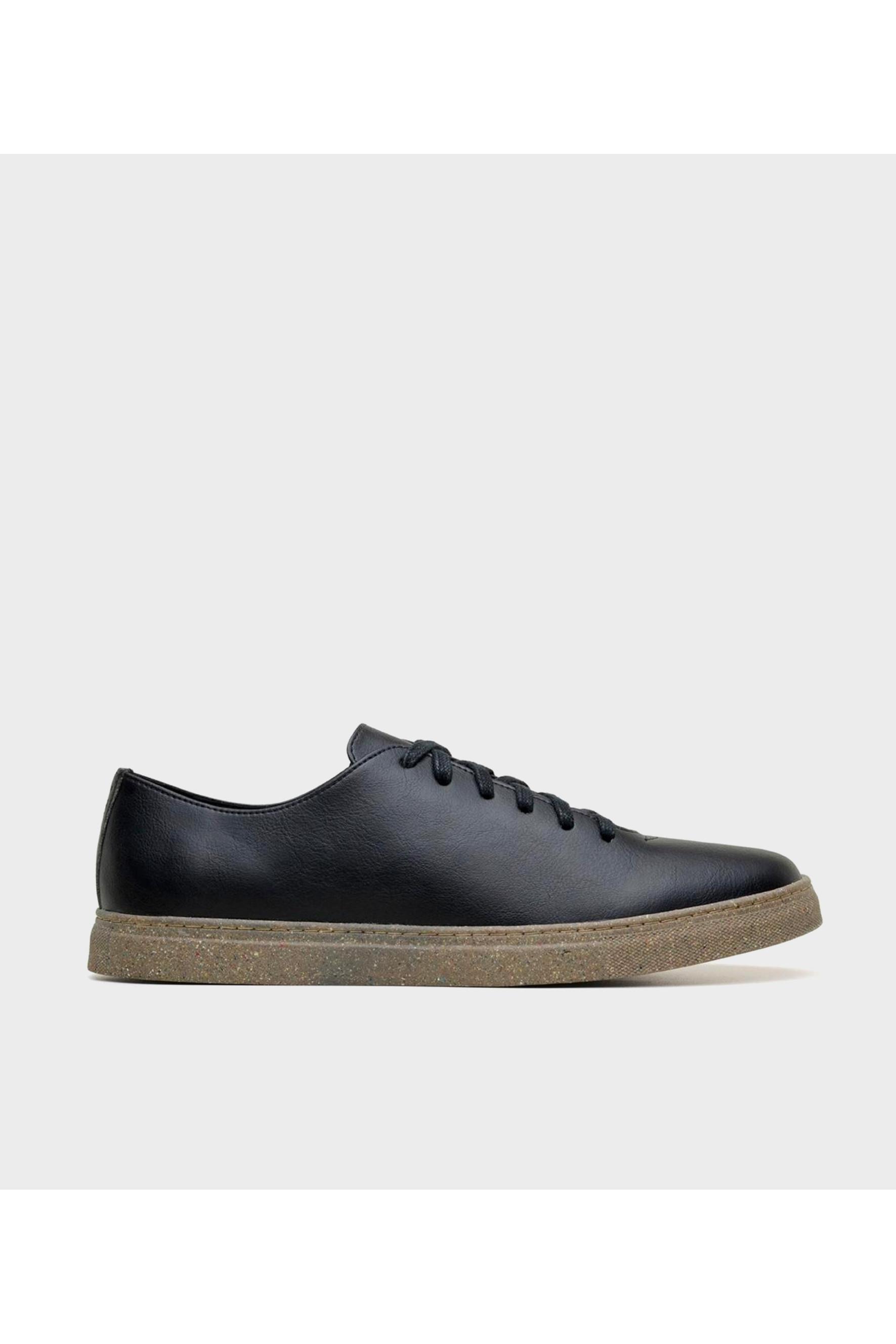 Brave GentleMan mannen vegan Sneaker Weekend Zwart