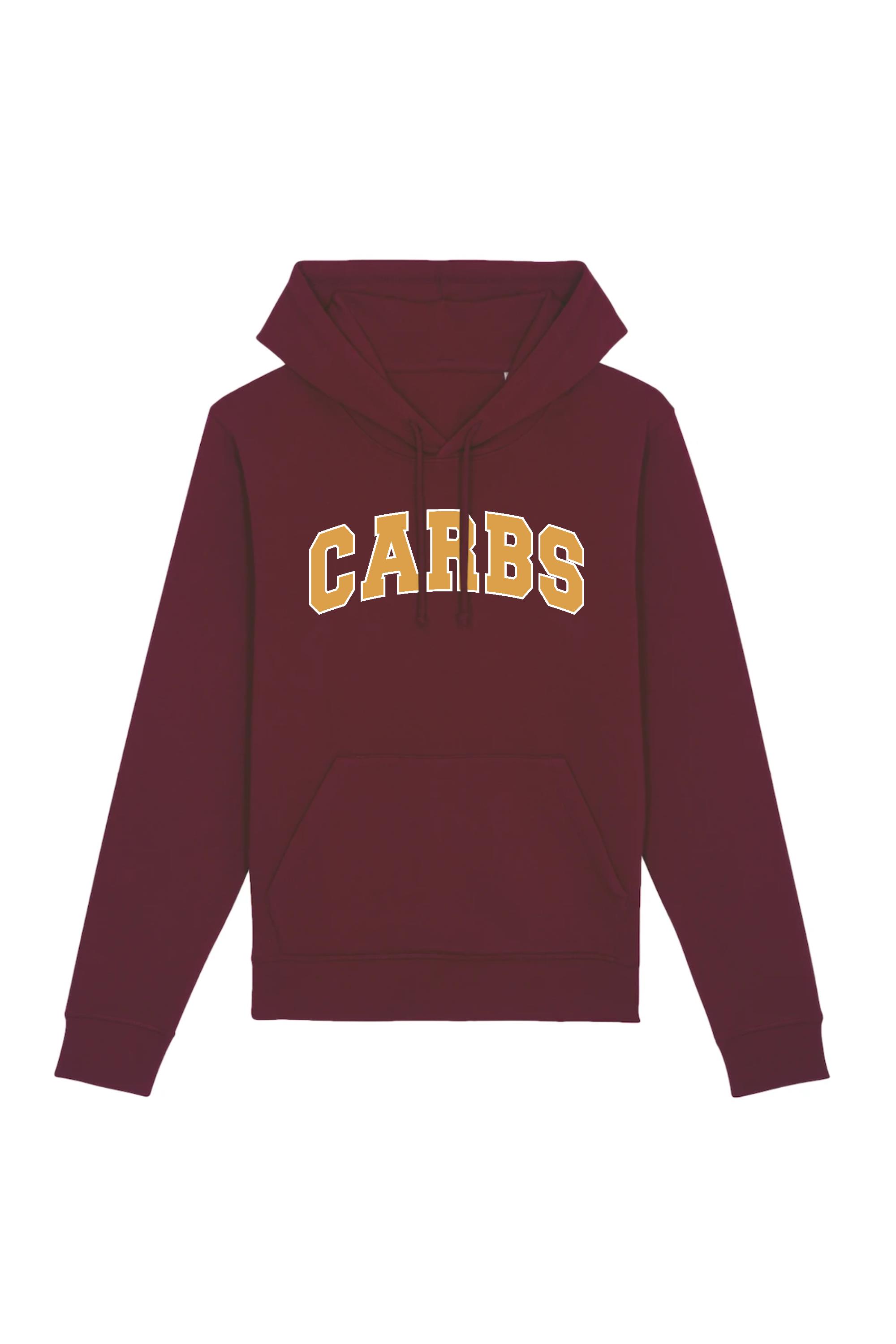 Oat Milk Club  Hoodie Carbs Bordeaux Rood