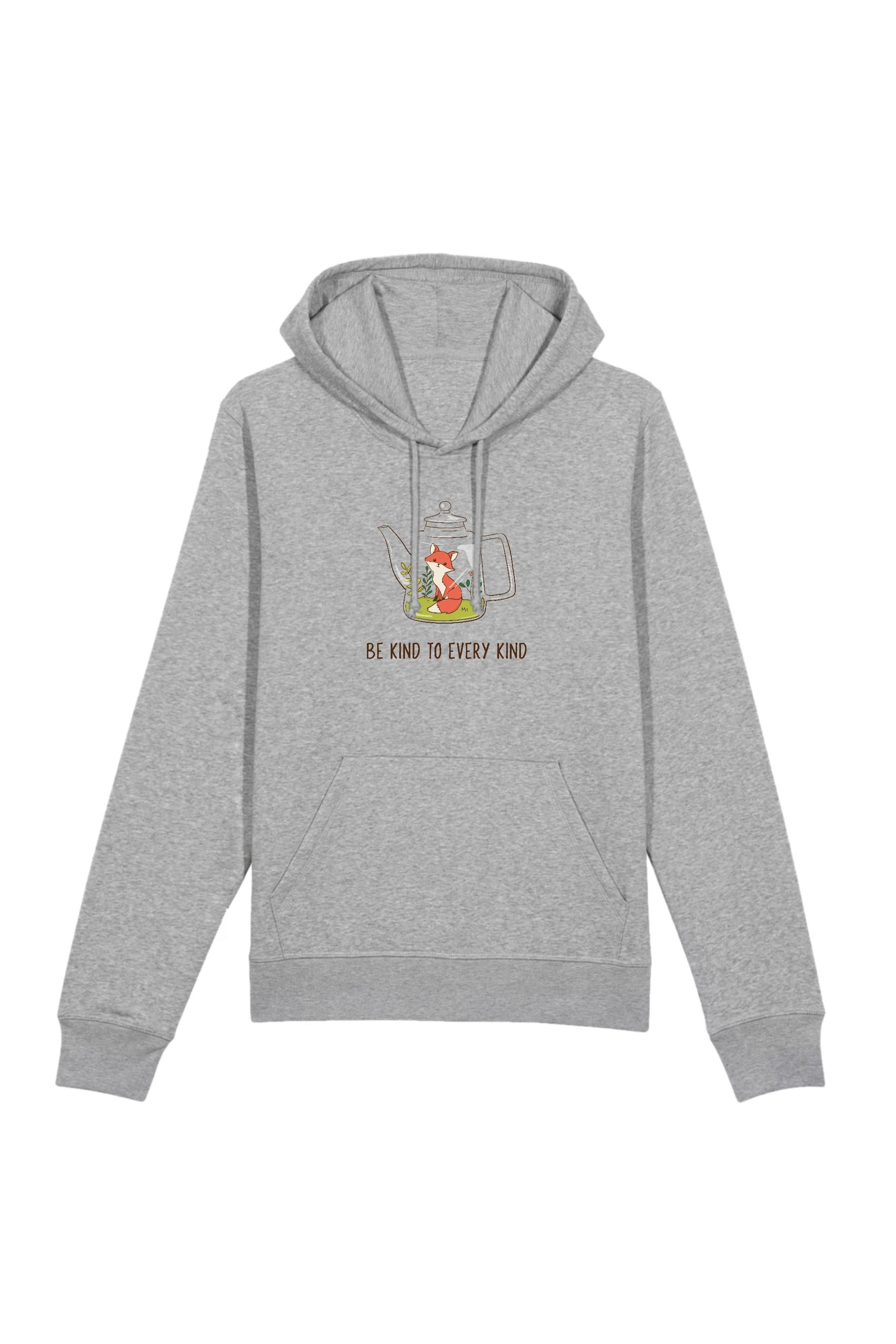 Oat Milk Club  Hoodie Be Kind Grijs