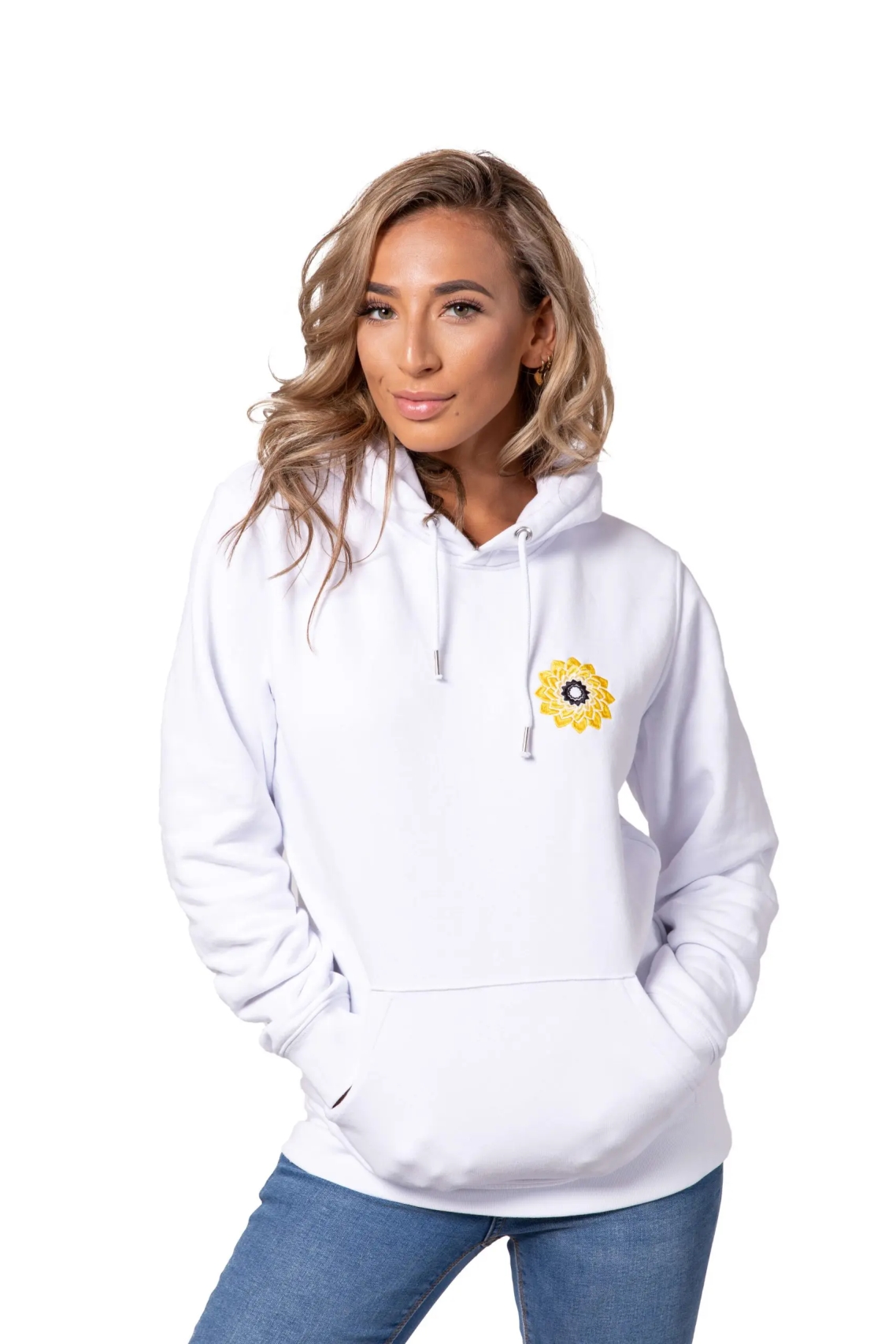 ADUH  Hoodie Teratai Wit