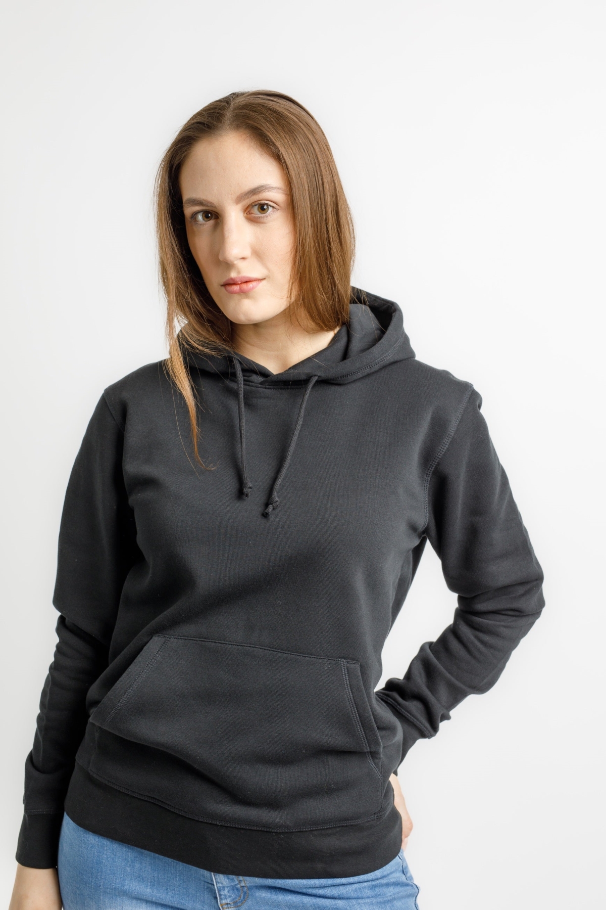 TORLAND mannen vegan Hoodie Drummer Zwart