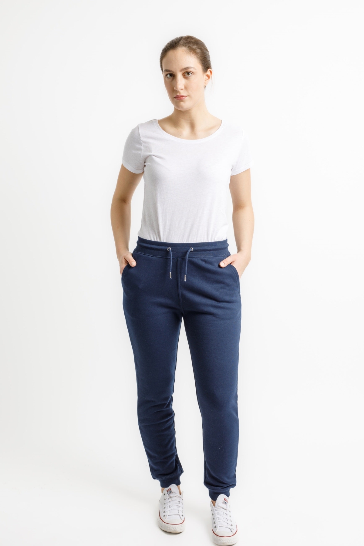 TORLAND mannen vegan Joggingbroek Mover Frans Marineblauw