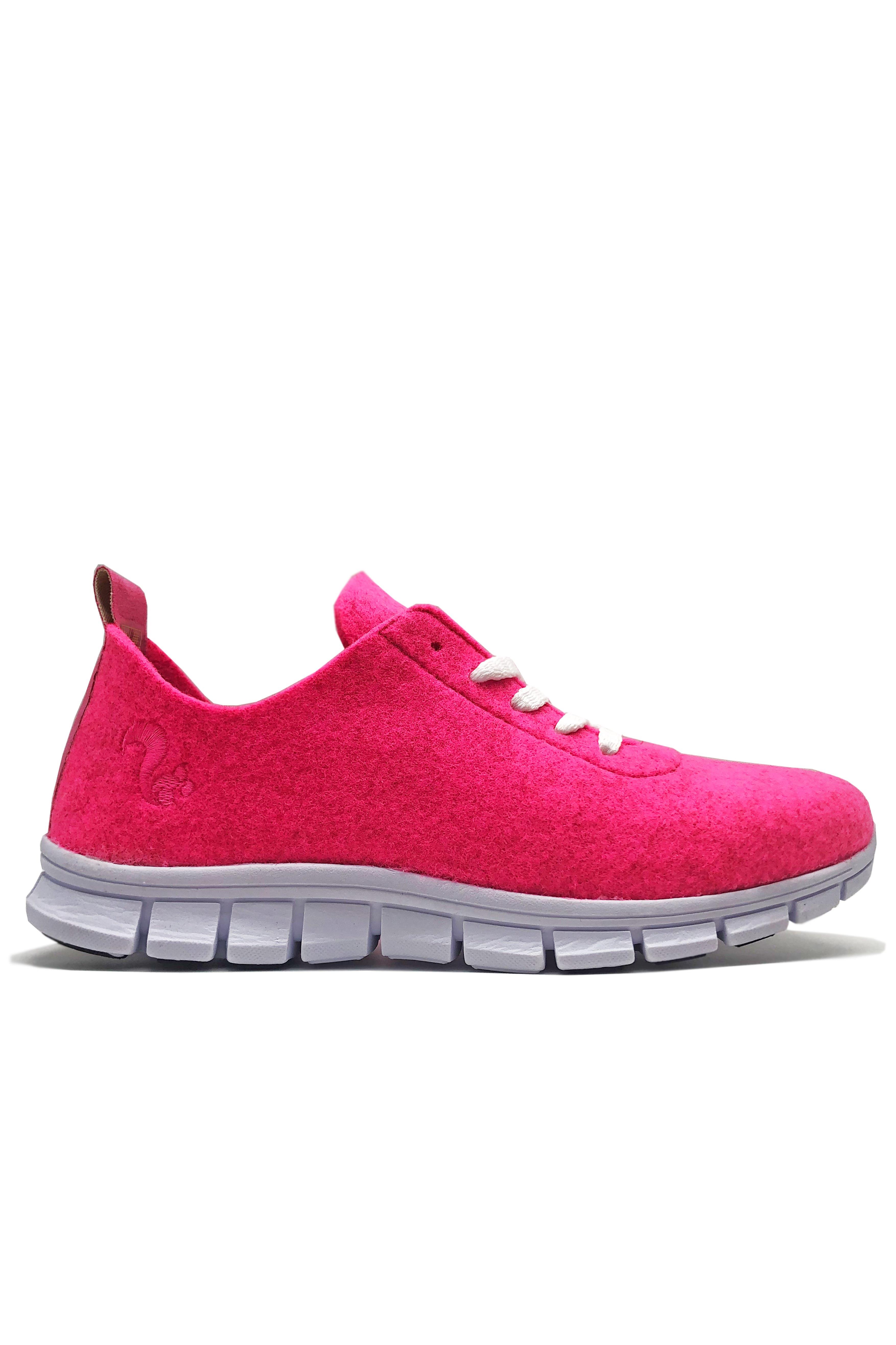thies mannen vegan Sneakers Gerecycled Pet Neon Roze