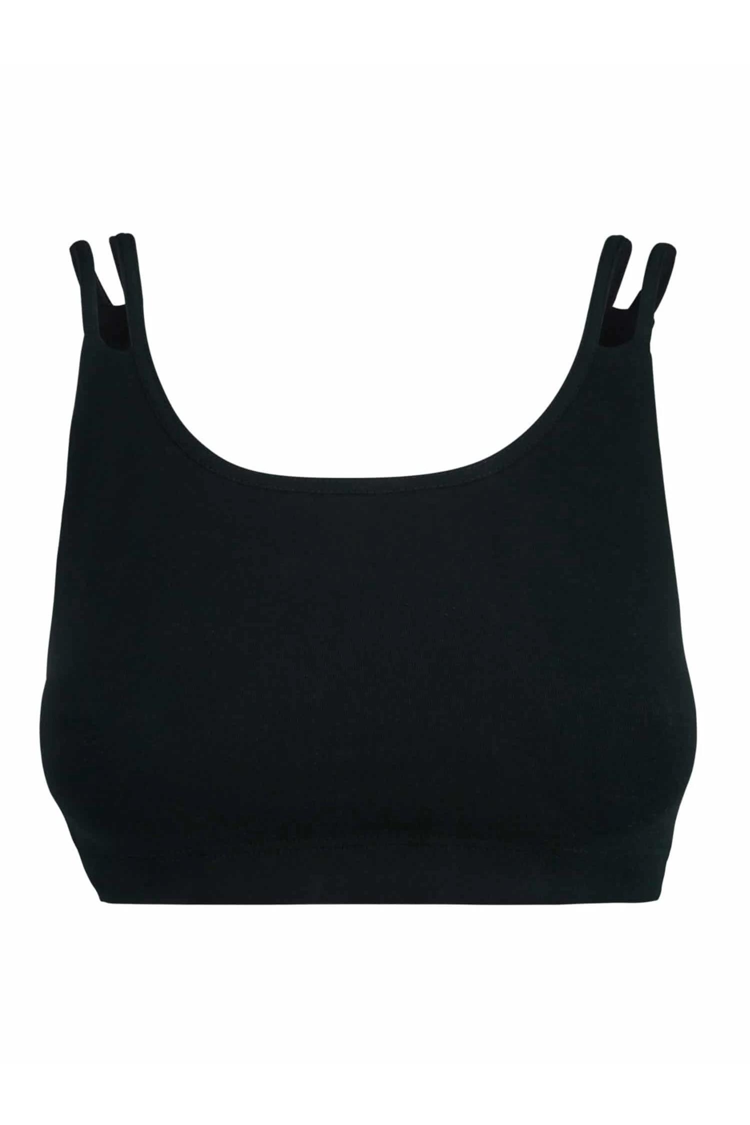 nice to meet me  Sportbeha Breathe Black