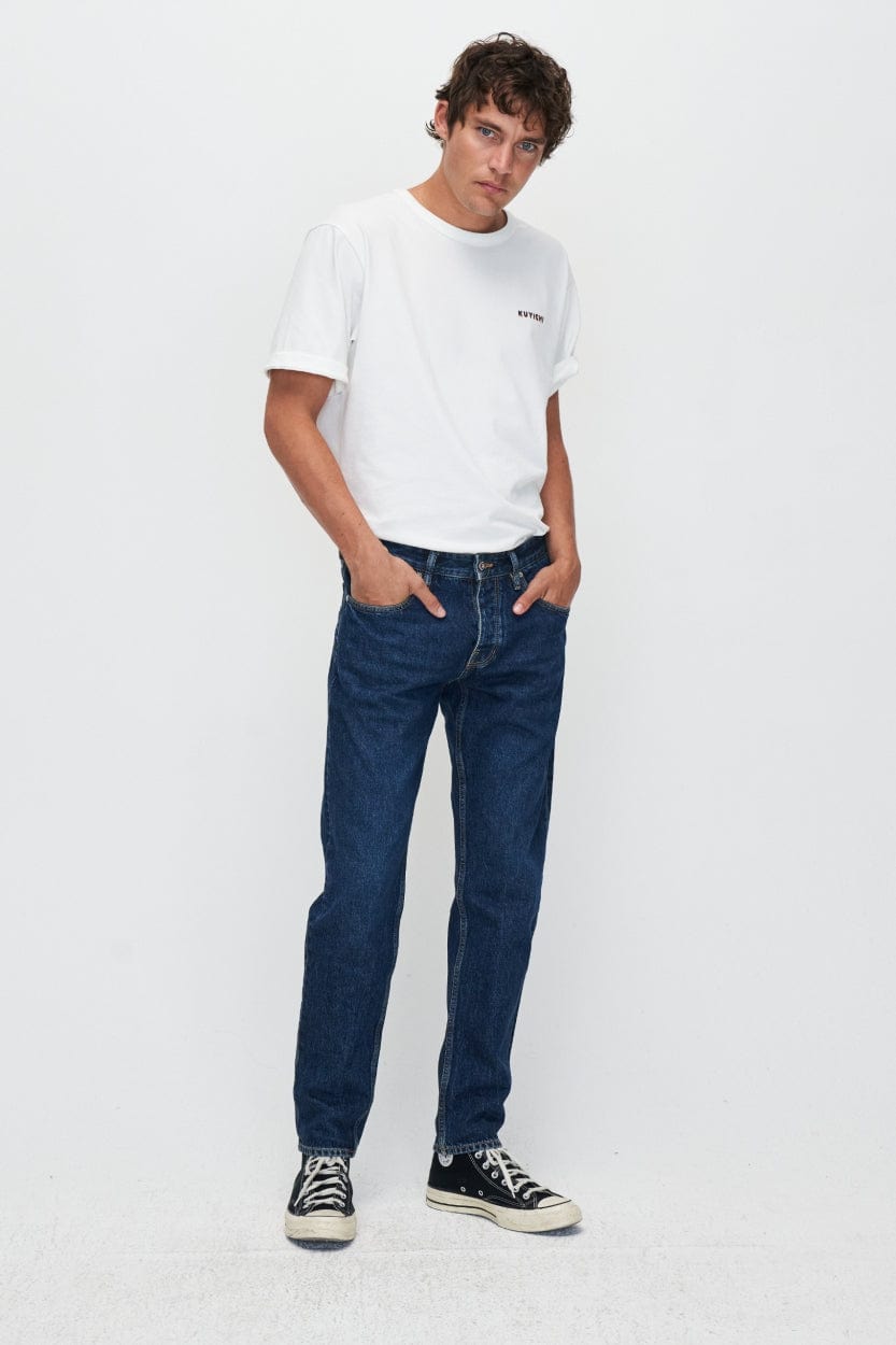 Kuyichi mannen vegan Jeans Codie Blauw