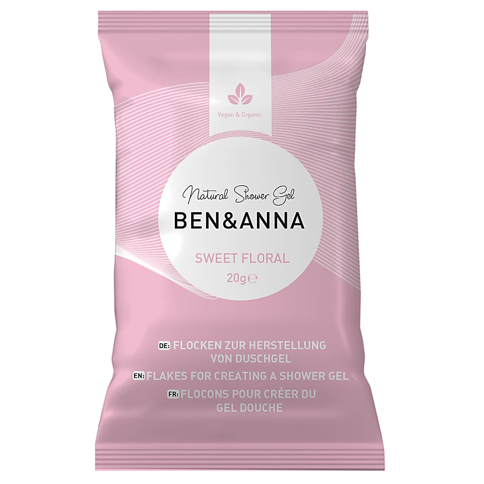 Ben & Anna Douchegel Vlokken Sweet Floral