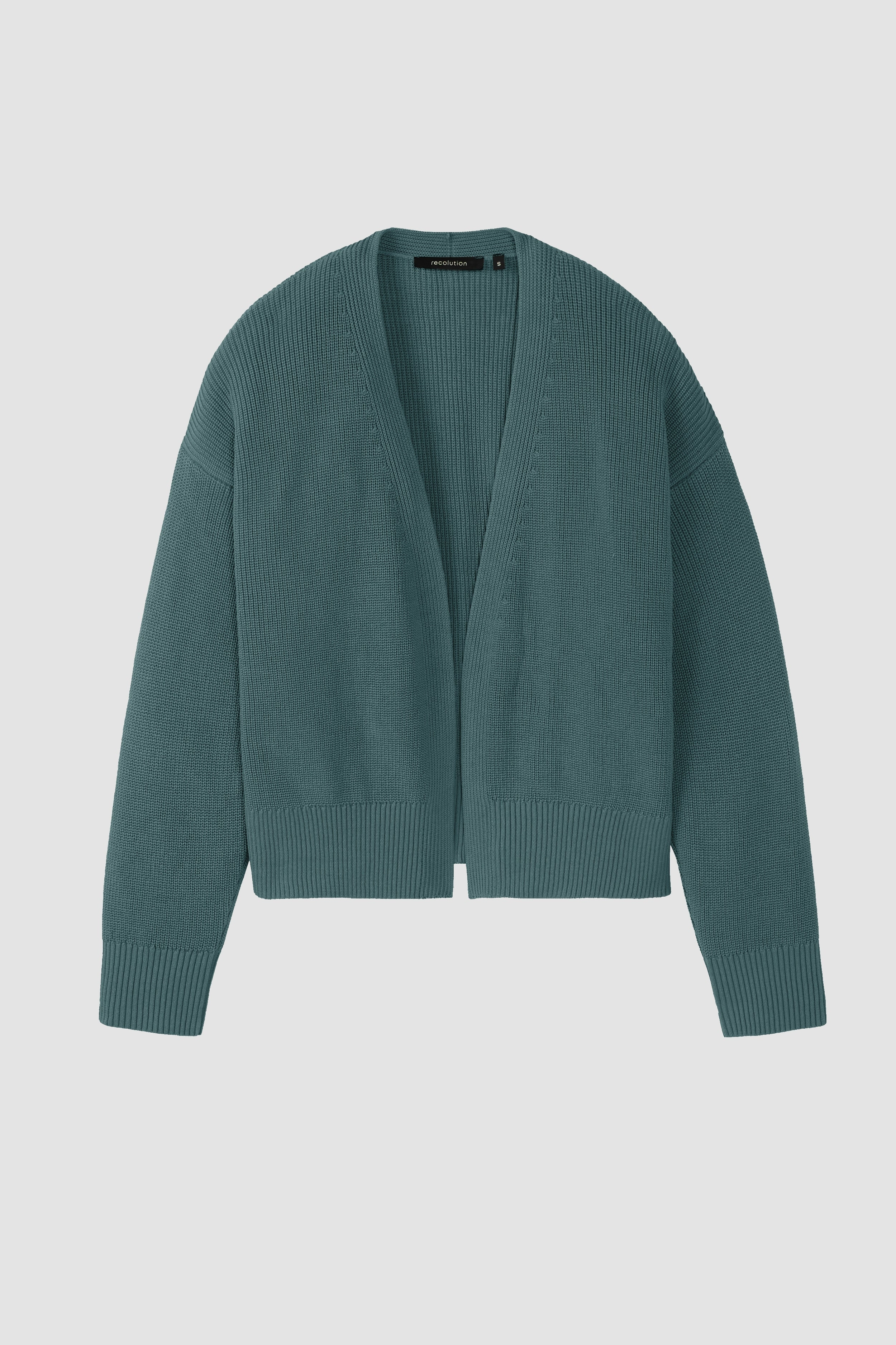 Recolution  Cardigan Moringa Teal