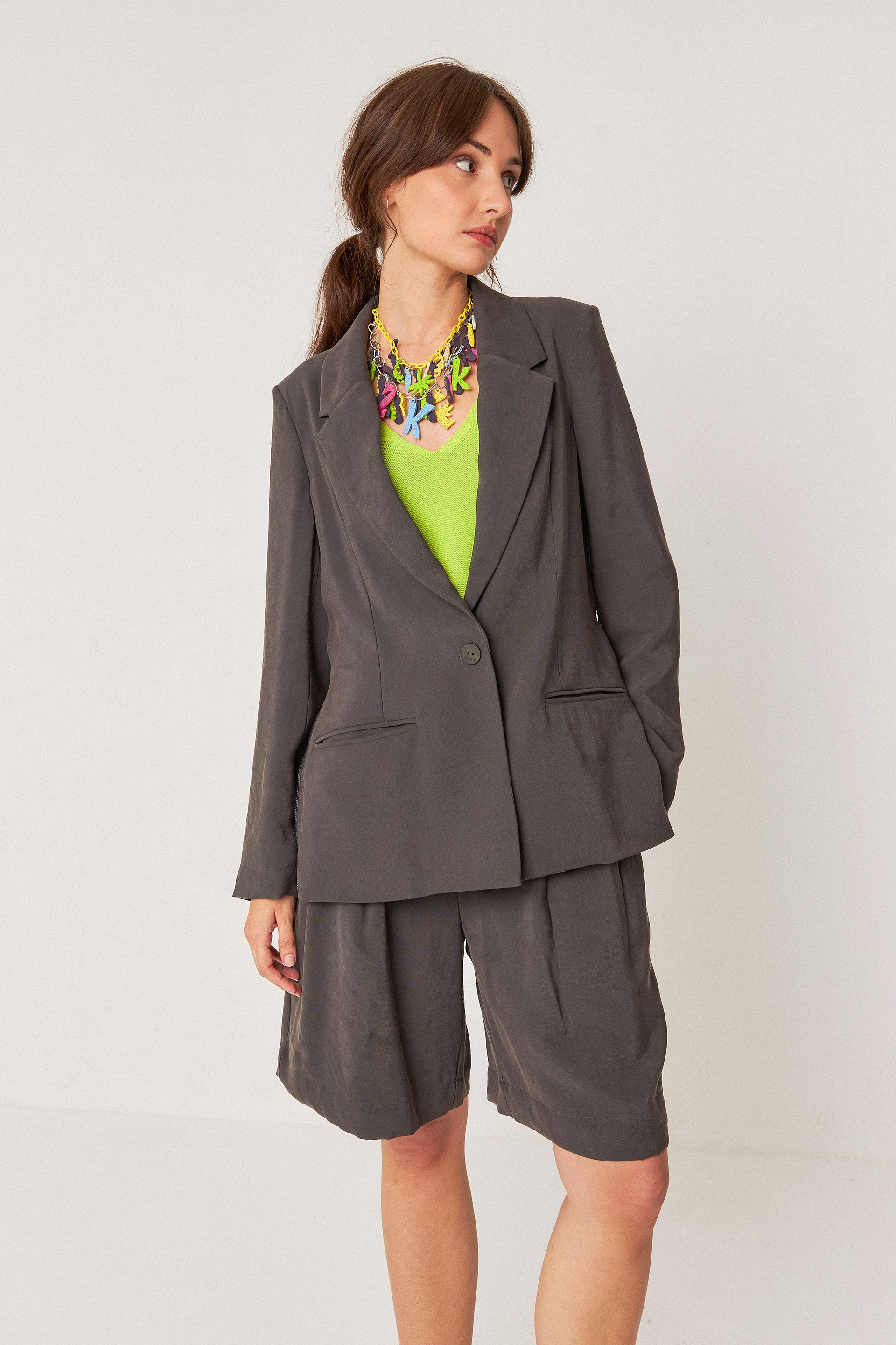 SKFK  Blazer Mati Gray