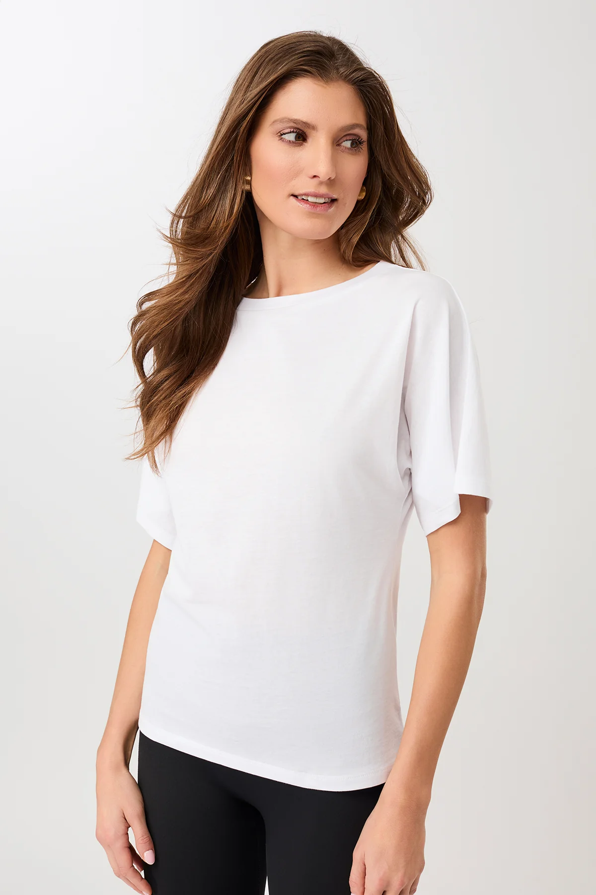 MANDALA  T-Shirt Met Vlinderprint In Het Wit