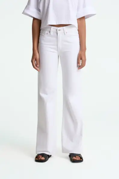 Kings of Indigo  Jeans Jane Diop Optisch Wit