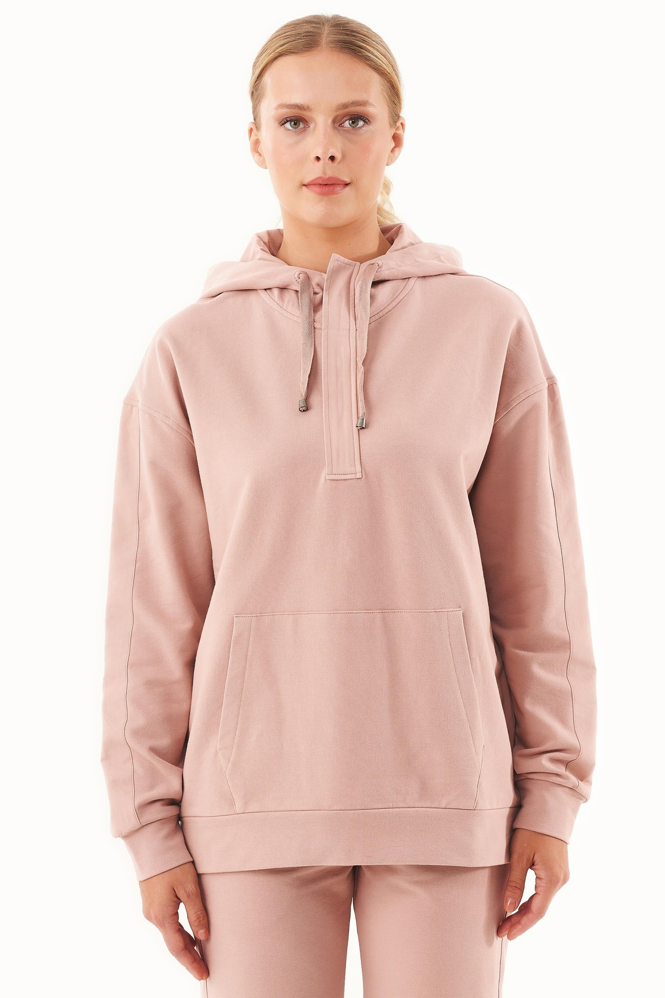 ORGANICATION  Sweathoodie Bio-Katoen Pink