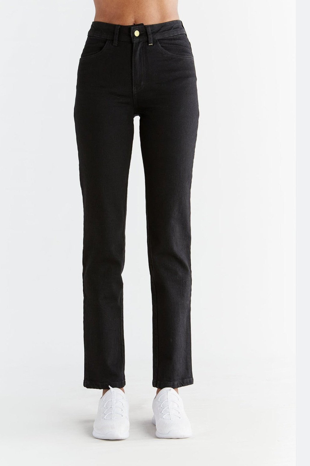 Evermind  Jeans Straight Fit Coal Black