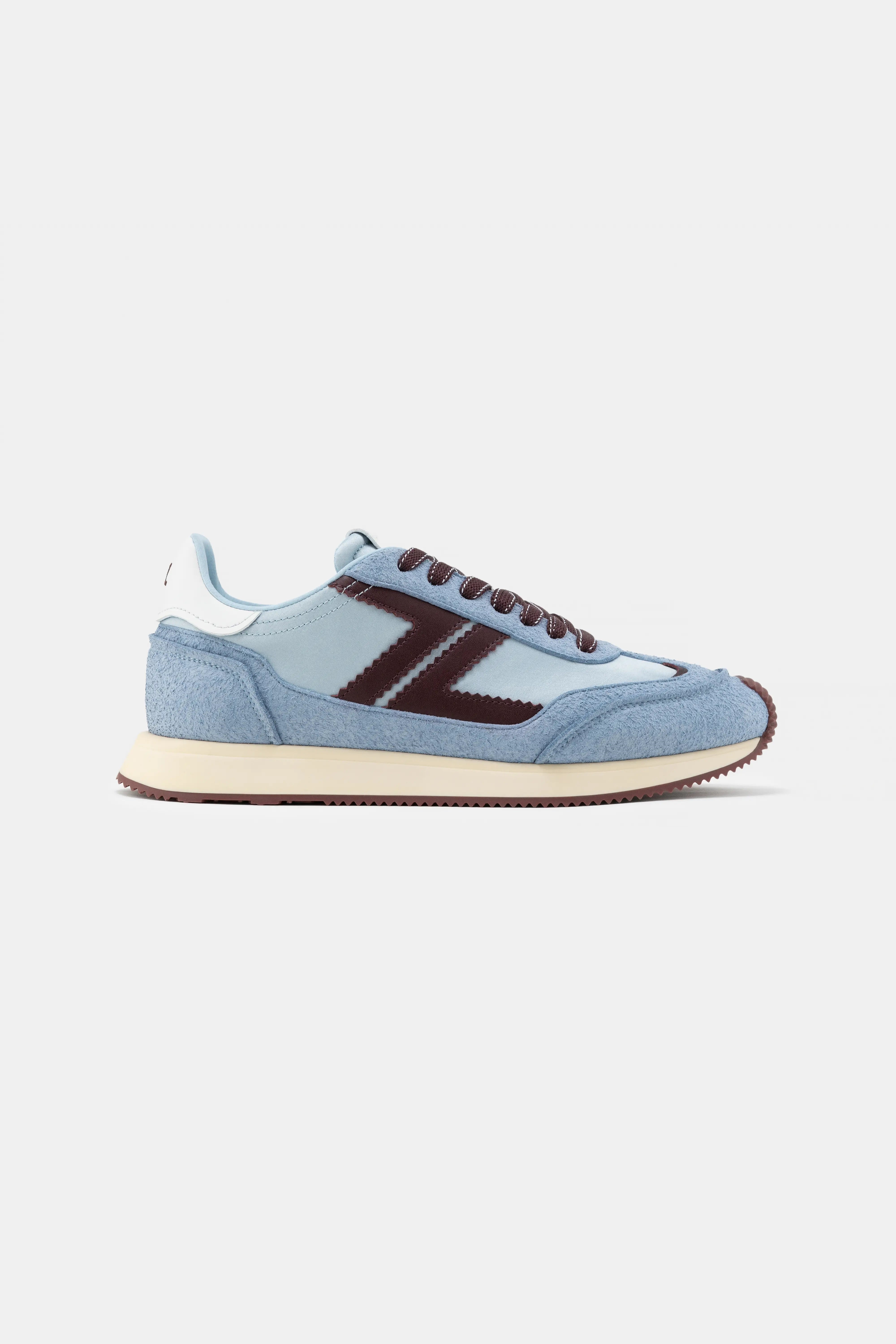 ZÃ¨ta mannen vegan Omega Sneakers In Azuurblauw