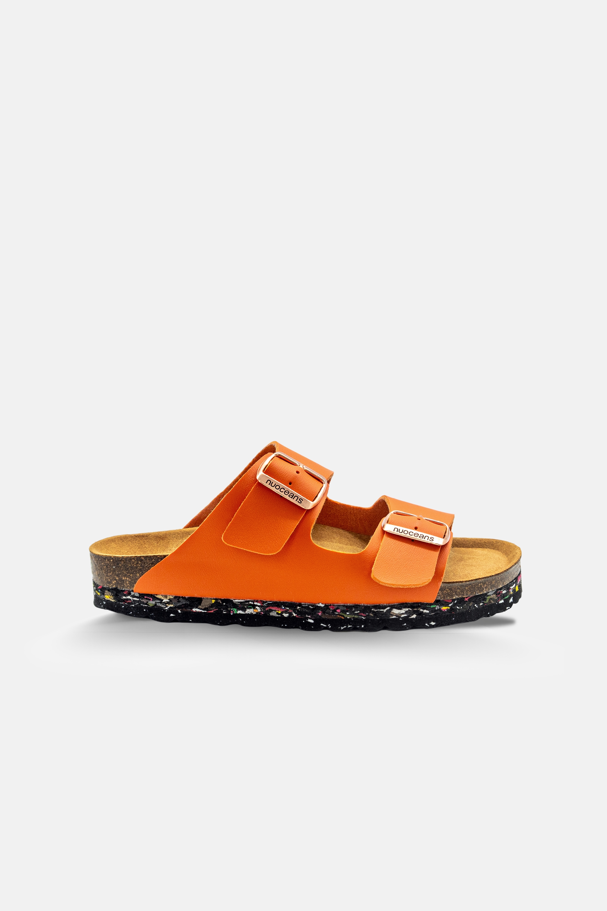Nuoceans mannen vegan Sandalen Tropic Orange