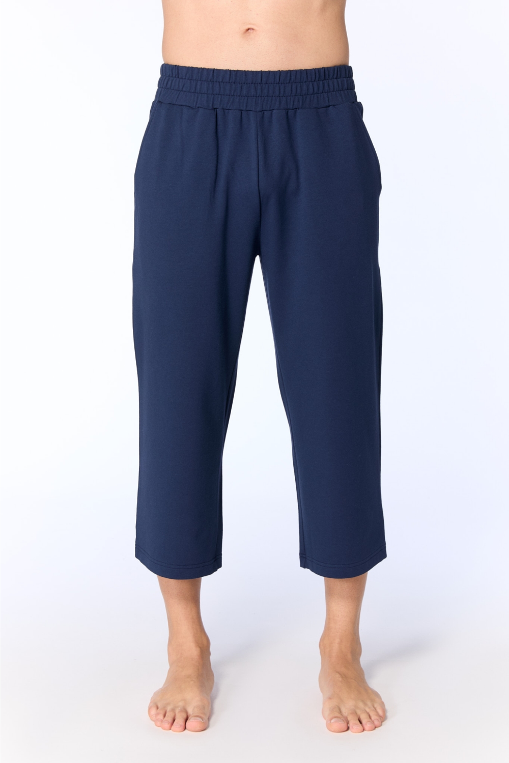 True North mannen vegan Capri Broek Marineblauw