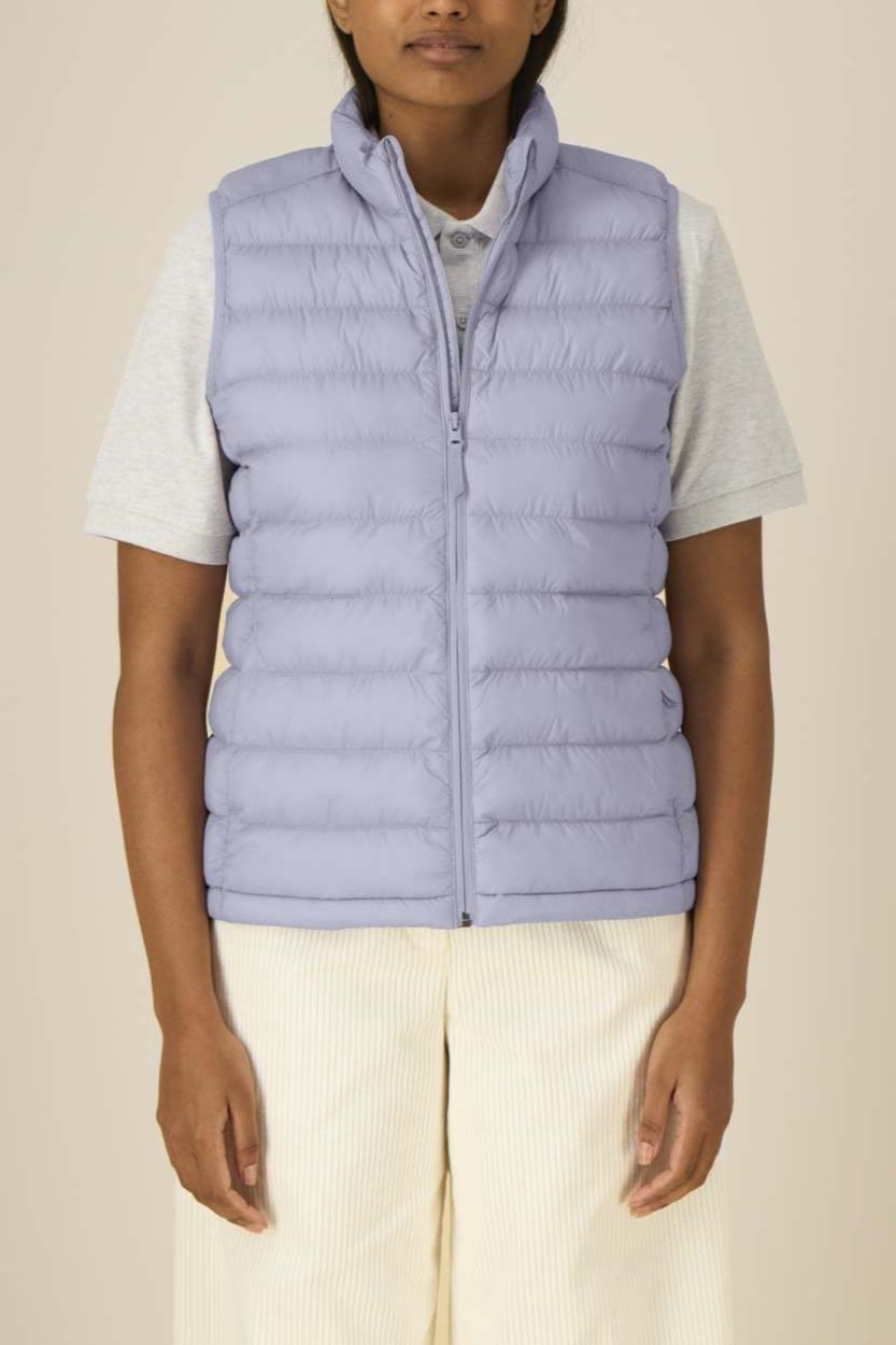 UNIPOLAR  Gewatteerd Vest Met Klimlavendelprint