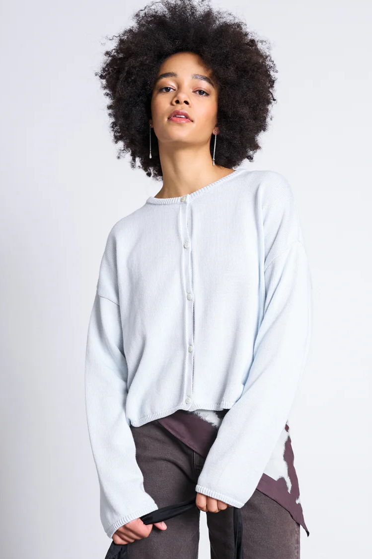 JAN 'N JUNE  Cardigan Light Asas Ice Blue