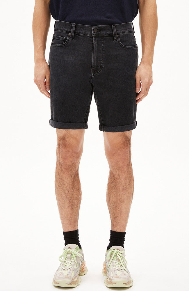 ARMEDANGELS mannen vegan Korte Broek Naailo Zwart