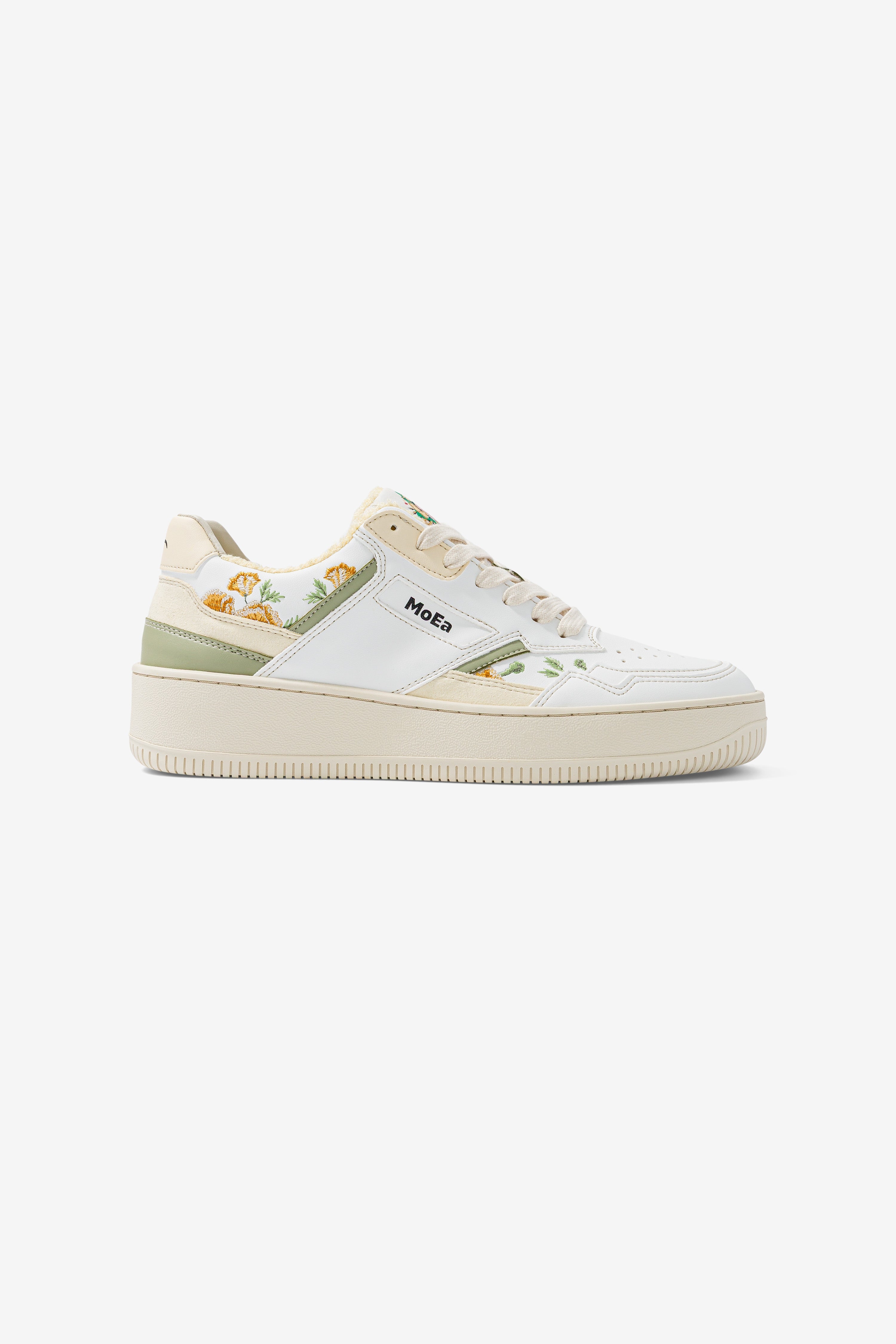 MoEa mannen vegan Sneakers Gen1 Frida Kahlo X Moea Wit