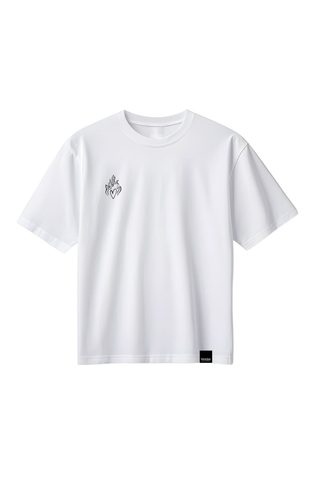 Kintobe  T-Shirt Nova Boxy Fit Wit