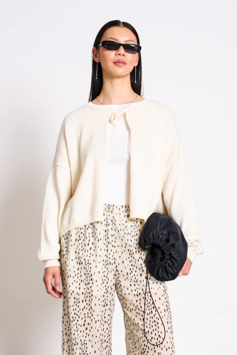 JAN 'N JUNE  Cardigan Zea Off White