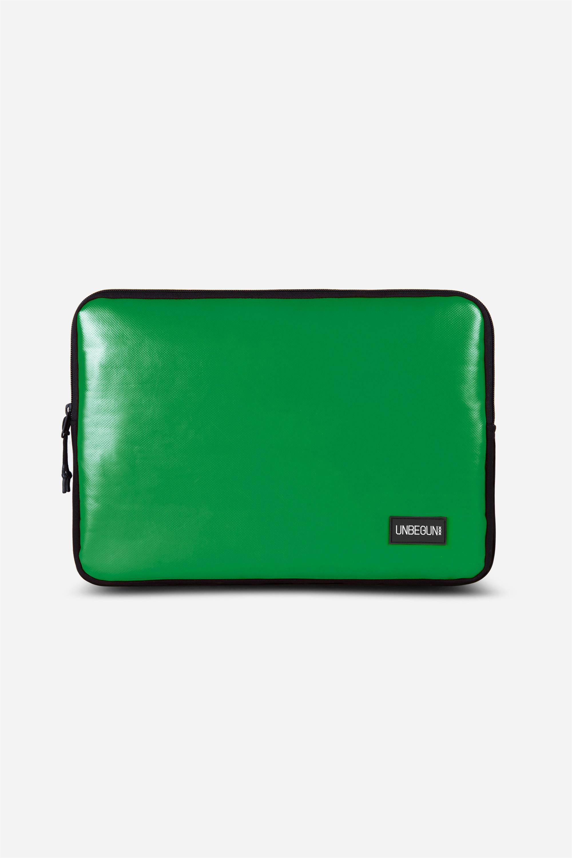 UNBEGUN mannen vegan Laptophoes Groen