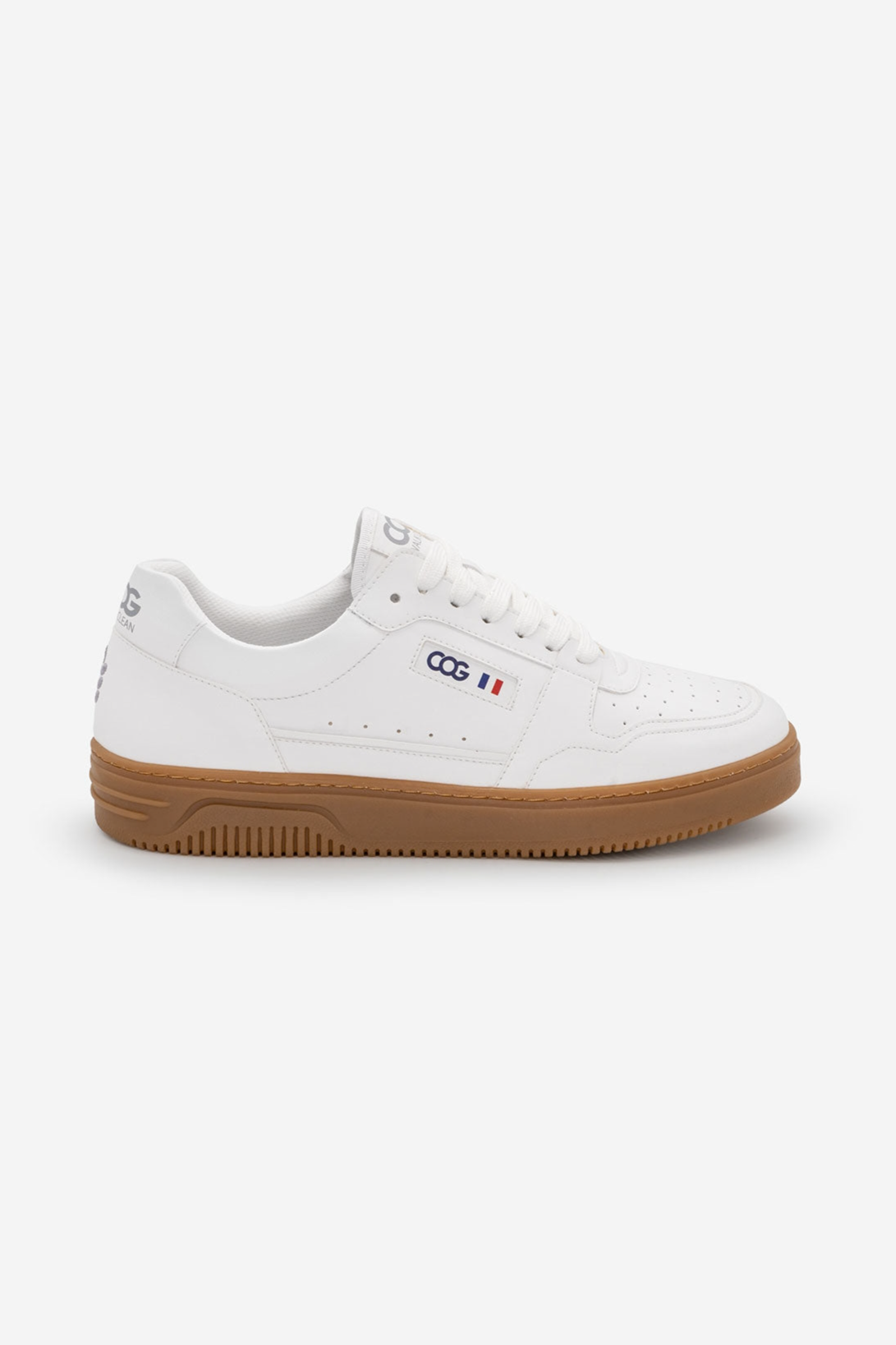 COG mannen vegan Sneakers Able Wit & Bruin