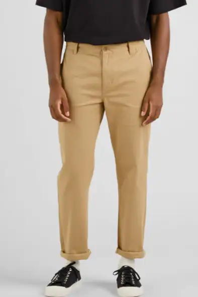 DEDICATED mannen vegan Chino's Sund Beige