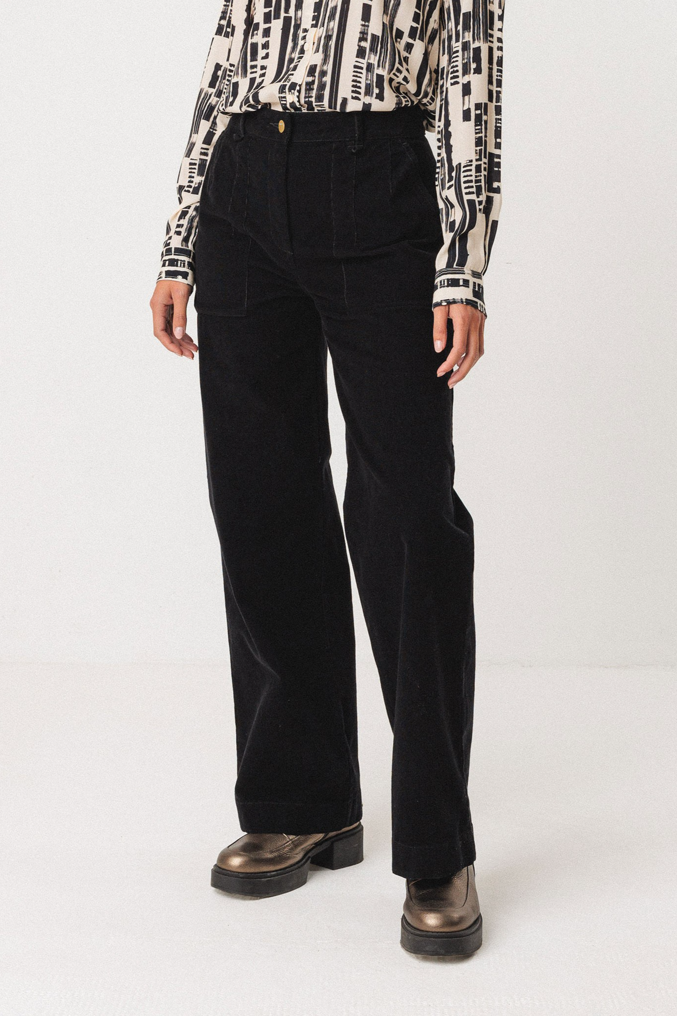 SKFK  Broek Iarza Zwart