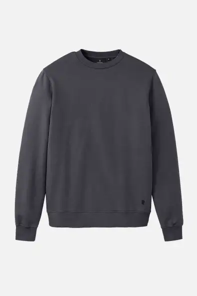 Recolution mannen vegan Sweatshirt Tamarillo Donkergrijs