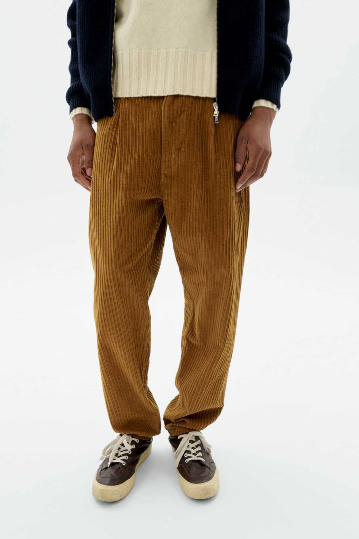 Thinking MU mannen vegan Broek Wotan Licht Eiken