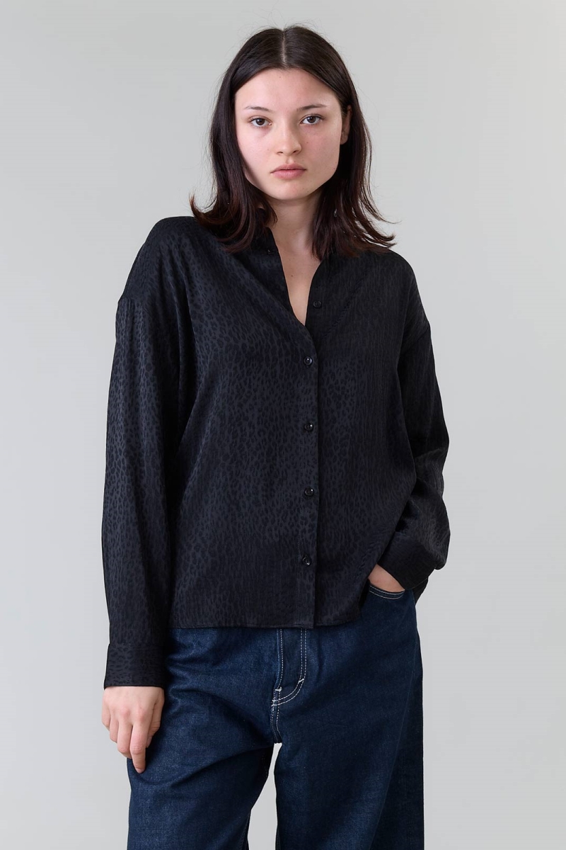 Yahmo  Blouse Mona Leo Zwart