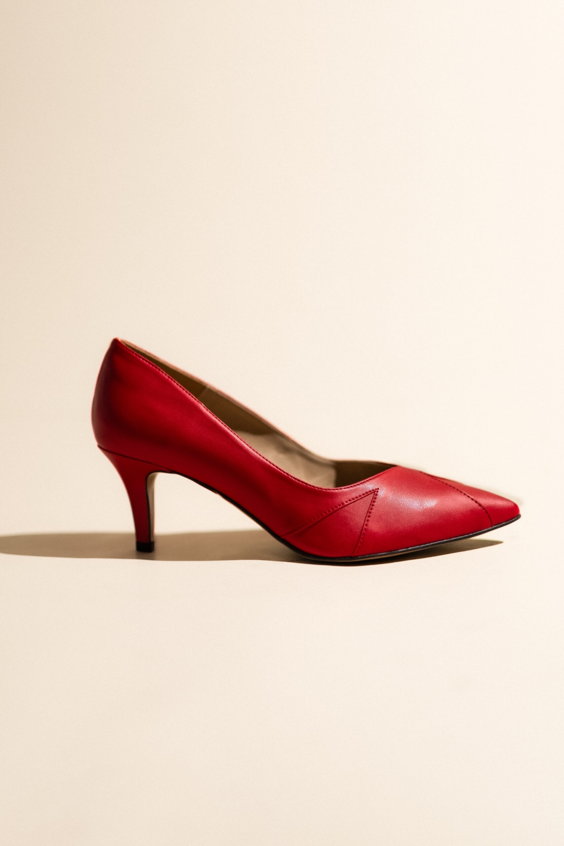 AGAZI  Pumps Ivo Midi Rood