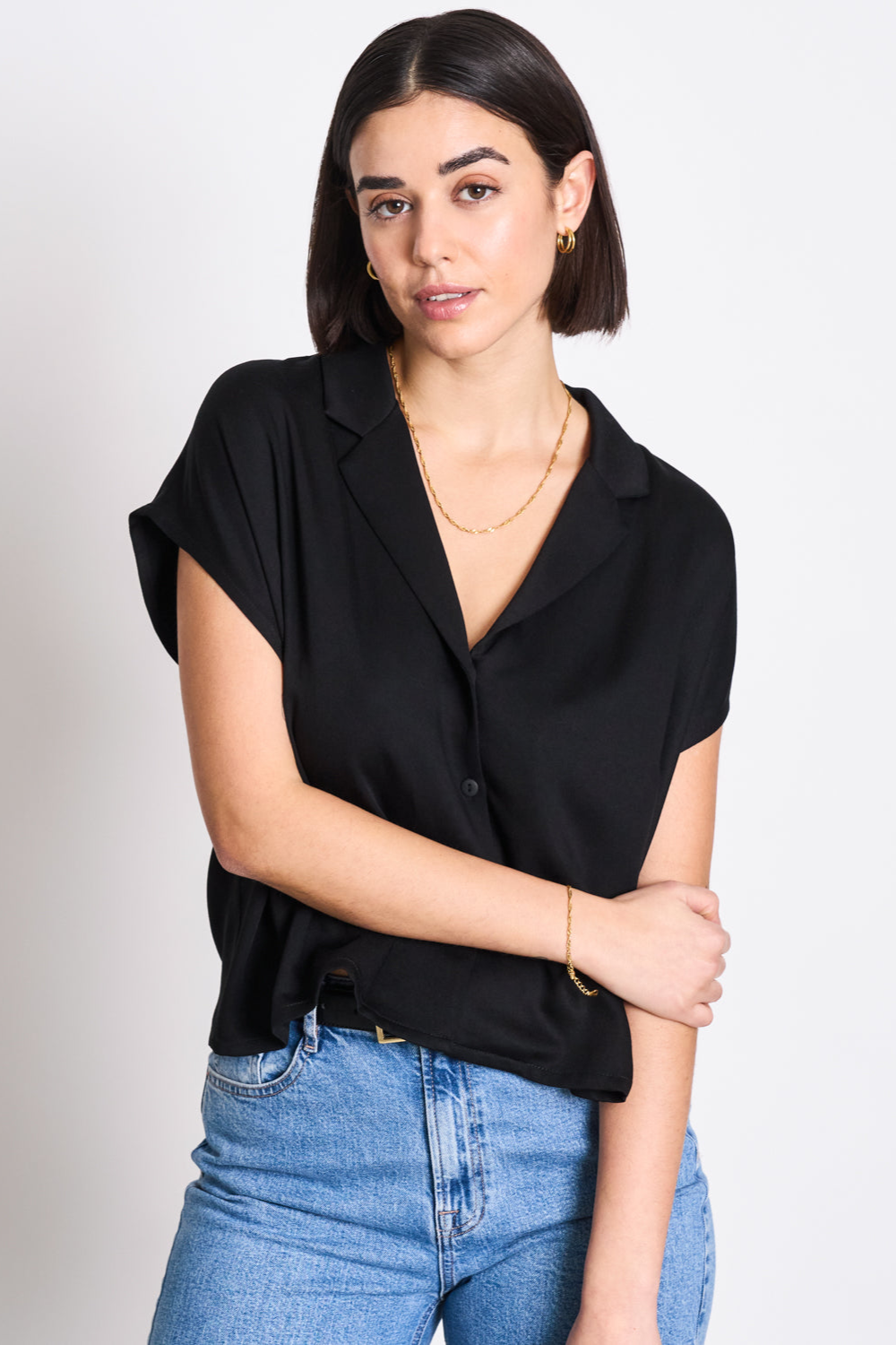 JAN 'N JUNE  Blouse Tierra Zwart
