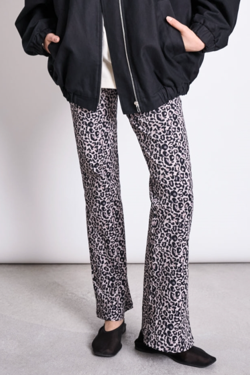 JAN 'N JUNE  Uitlopende Legging Met Leeuwenprint