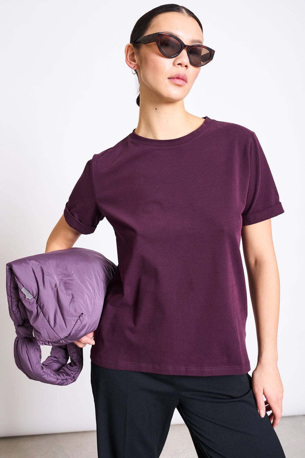 JAN 'N JUNE  T-Shirt Geborsteld Jongen Cherry Lacquer