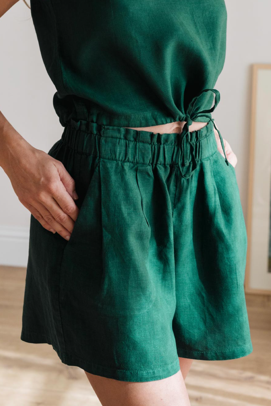 TWOTHIRDS  Shorts Kapalua Garden Green
