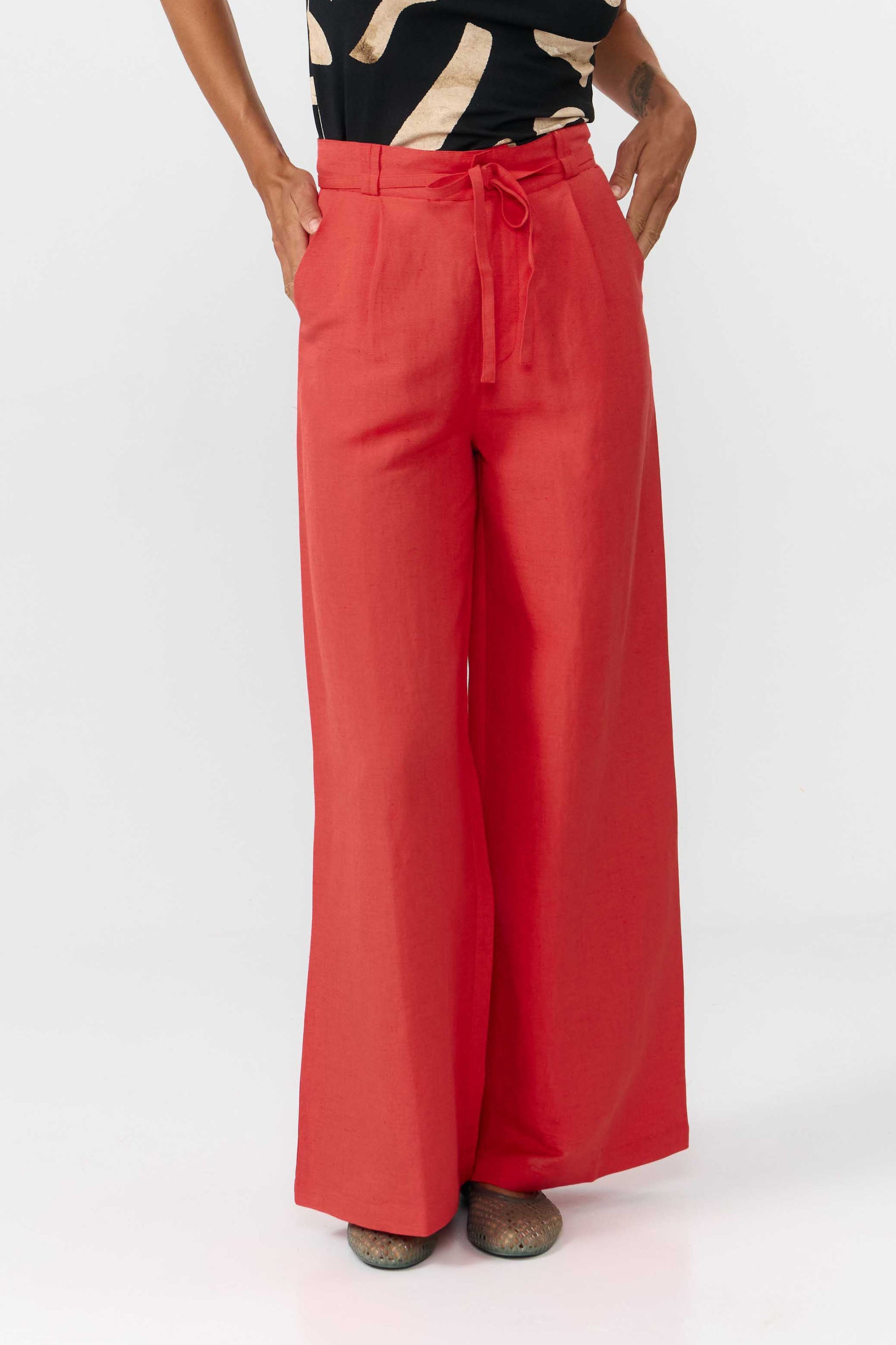 SUITE13LAB  Broek Ramala Rood