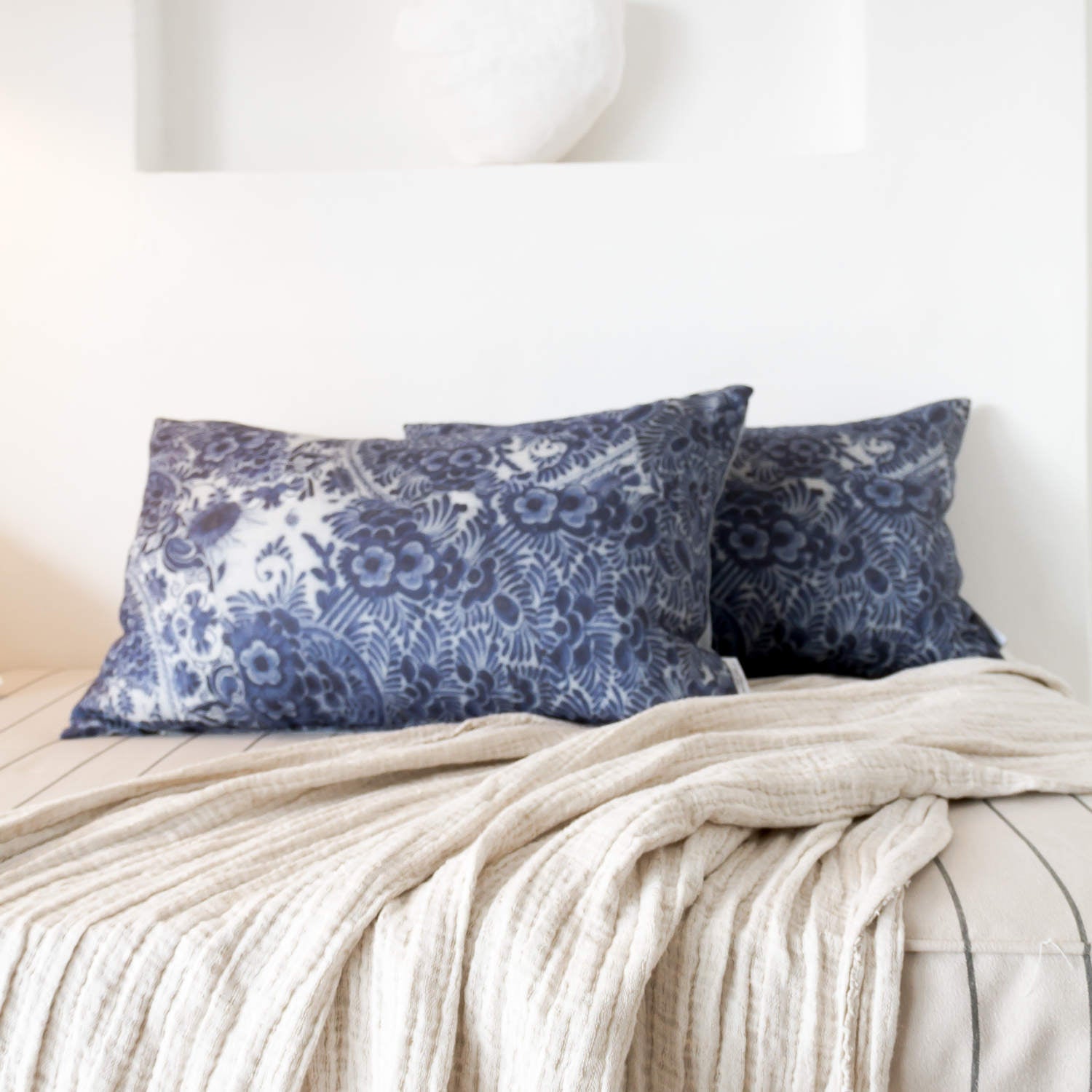 Delft Scatter Cushion Cover ~ Rectangle