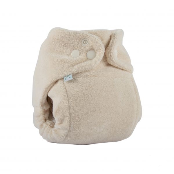 Popolini SnapFit Drukknoopjes luier - MaxiSnap (4-15 kilo) - Wit Soft