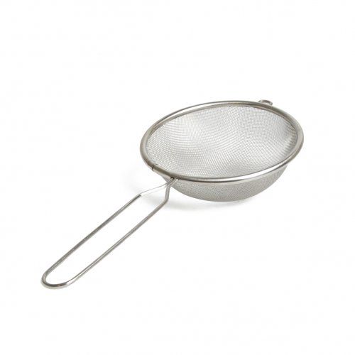 Bolzeef met steel, roestvrij staal, Ø 12 cm