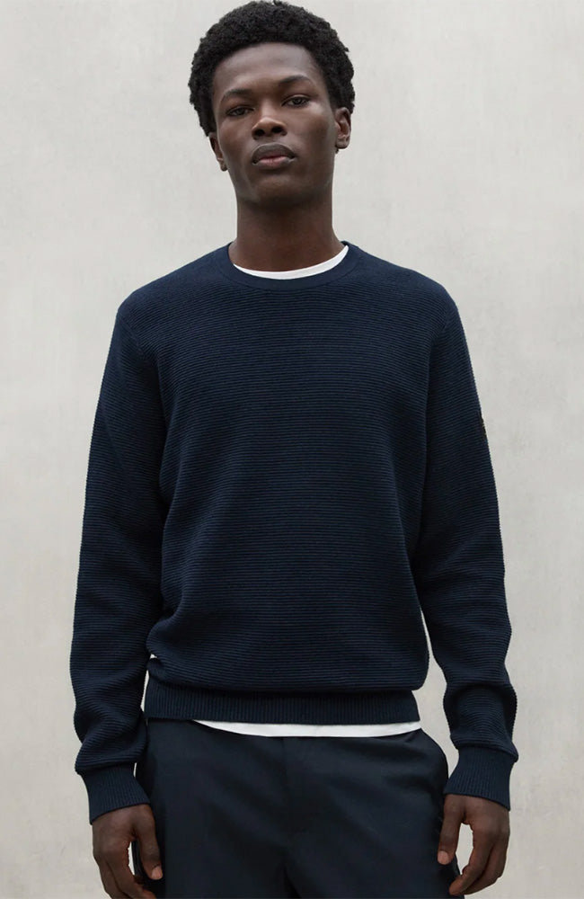 Ecoalf mannen vegan Otto Trui Navy