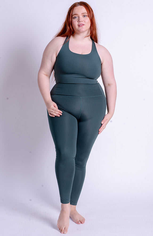 Girlfriend Collective  Legging High Rise Mosgroen