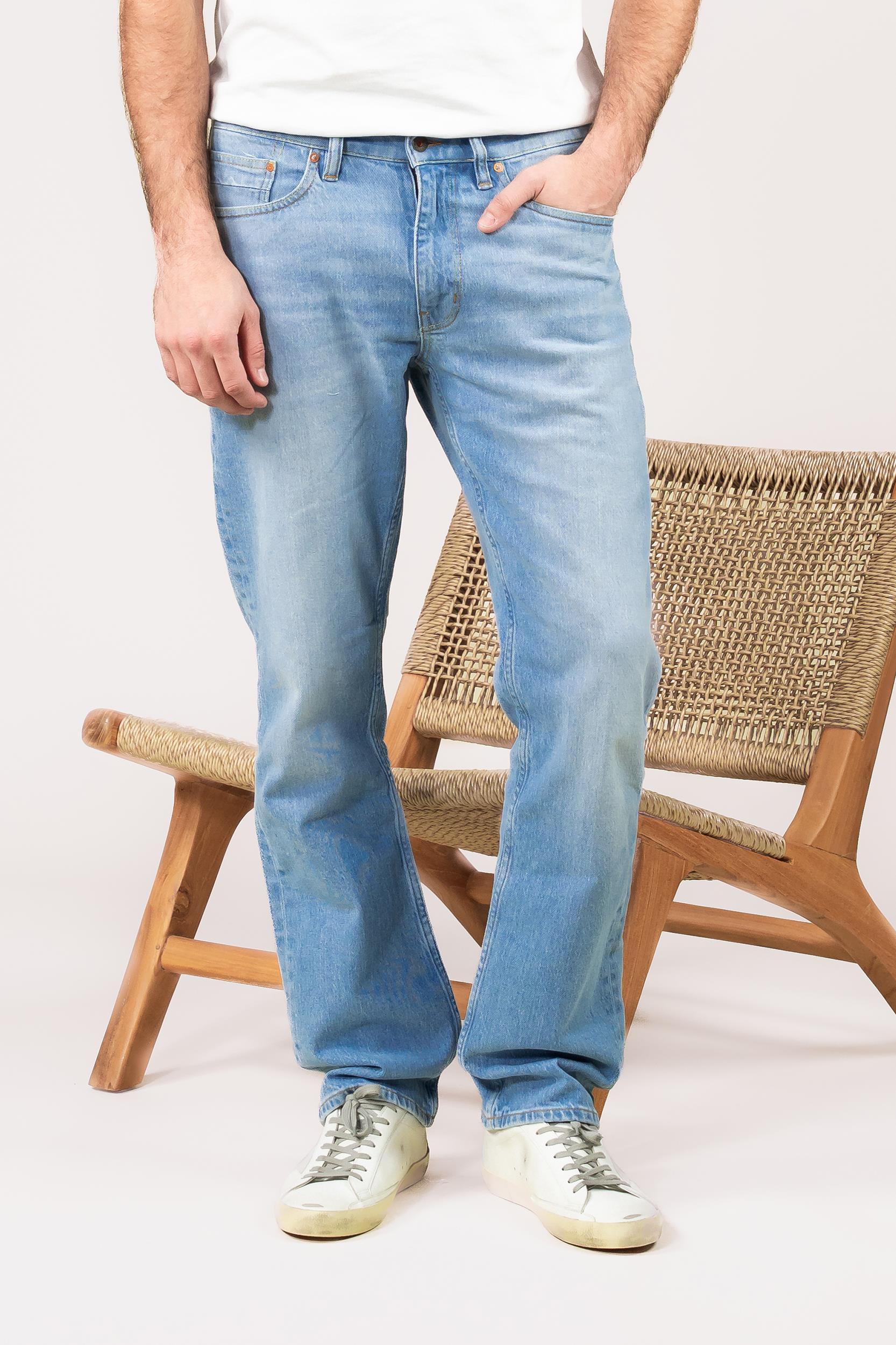 Kuyichi mannen vegan Scott Jeans, Normale Uitvoering, Vrij Licht