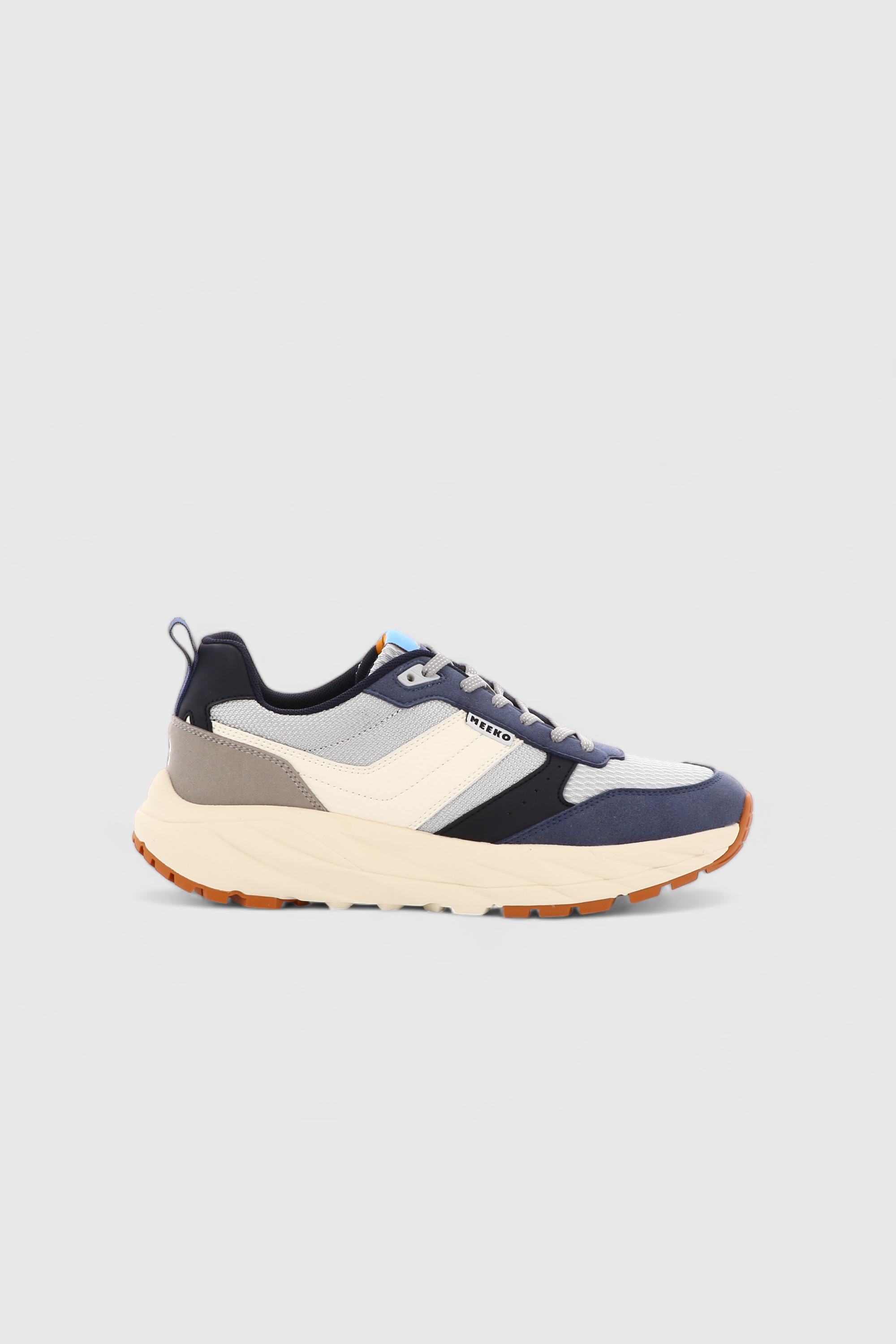 MEEKO mannen vegan Schoenen Pongo Marineblauw