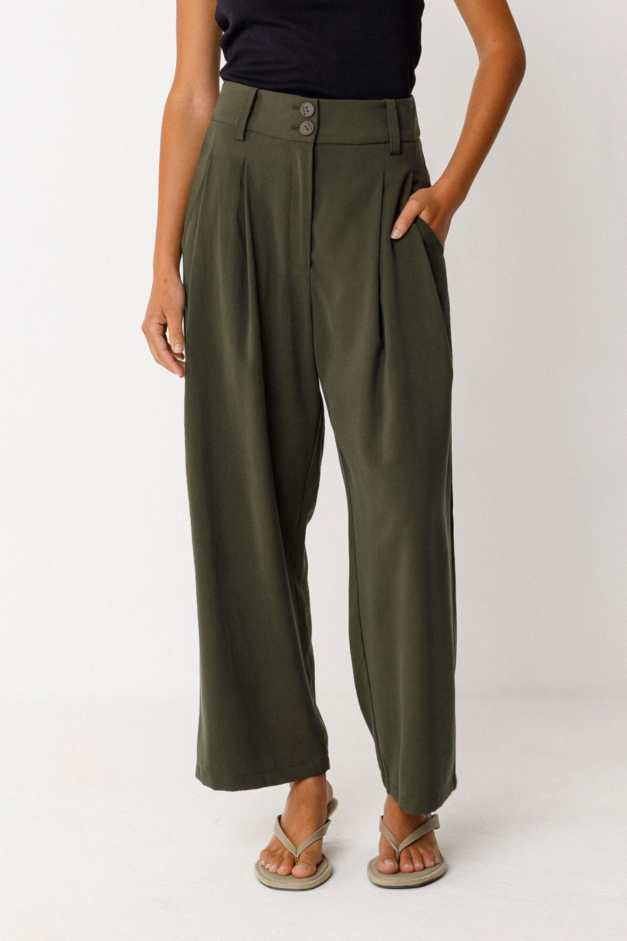 SKFK  Broek Esti Green