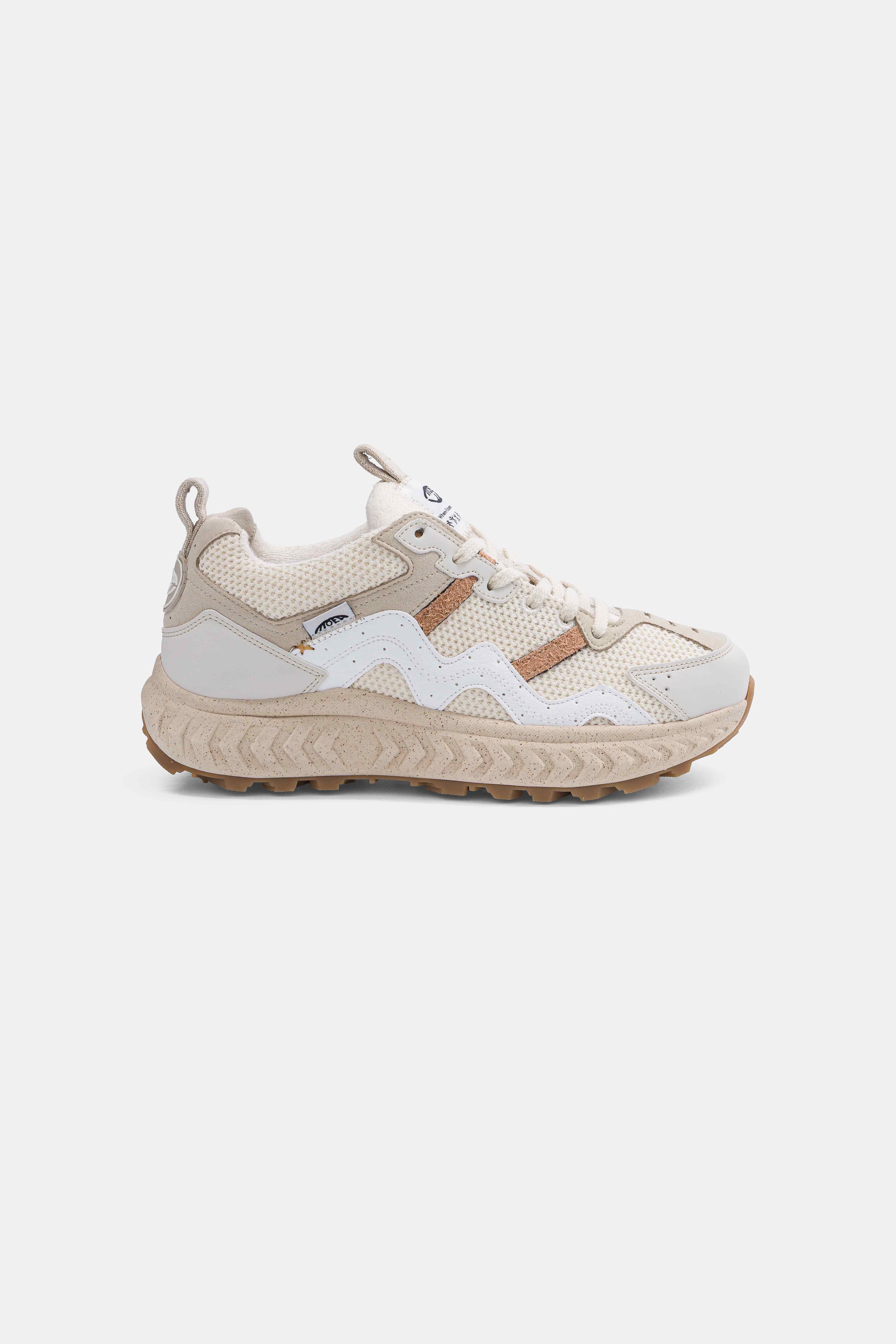 MoEa mannen vegan Sneakers Dune Craft CrÃ¨me & Beige Corn