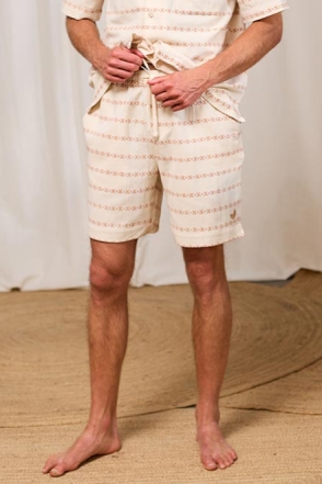 TWOTHIRDS mannen vegan Shorts Neubukow Ecru