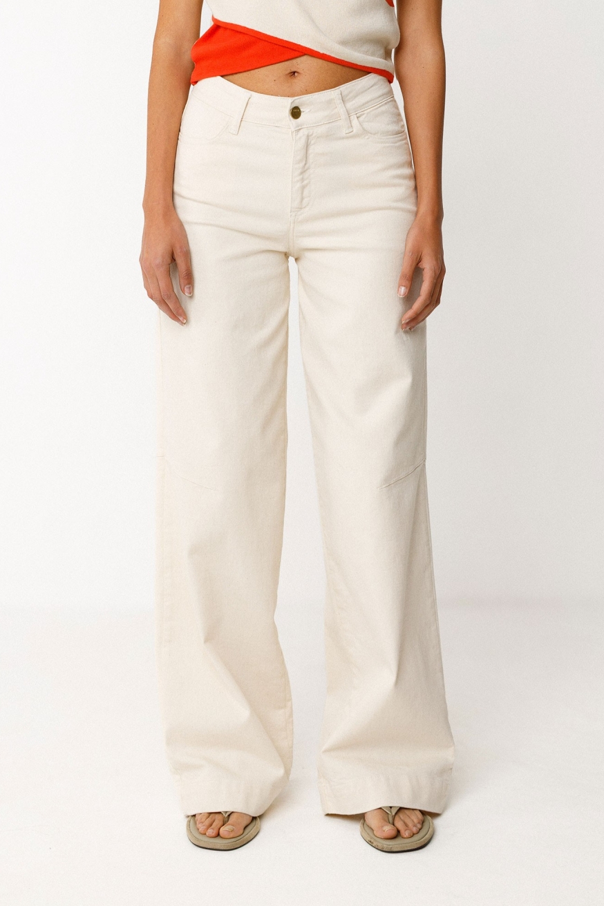 SKFK  Broek Simone Beige